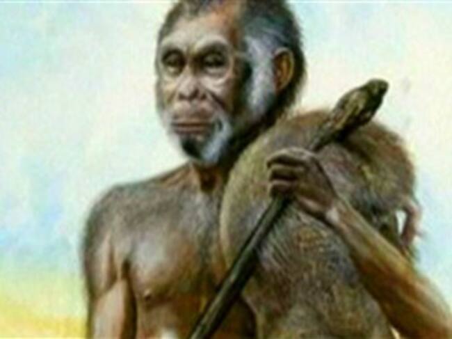 El "hombre de flores" tenía aproximadamente un metro de altura y 30 kilos de peso. Foto: BBC Mundo.