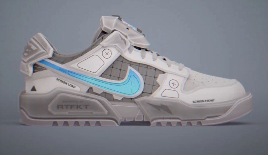 copia digital del modelo Nike Dunk