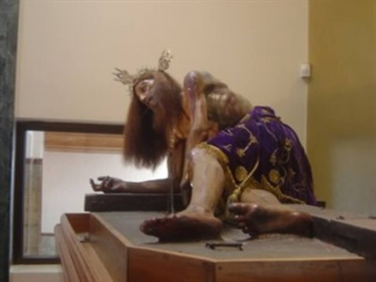 El miércoles santo bajarán la imagen del Señor Caído de Monserrate