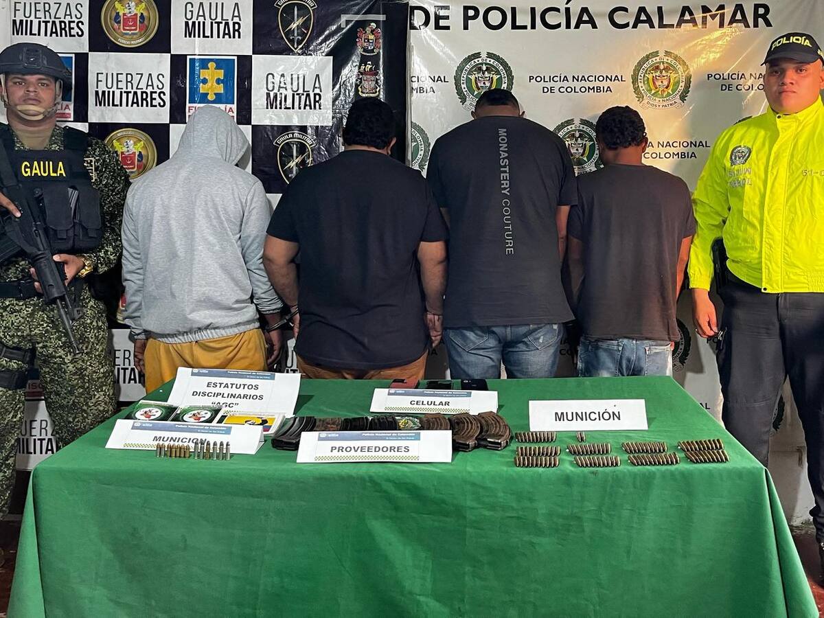 Cayeron presuntos sicarios del Clan del Golfo en Bolívar: operaban en cuatro municipios