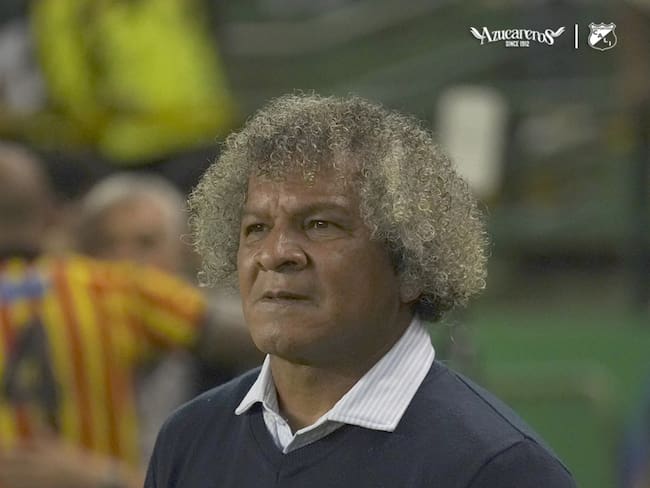Alberto Gamero, entrenador de Deportivo Cali / Oficial de Deportivo Cali, en Facebook.