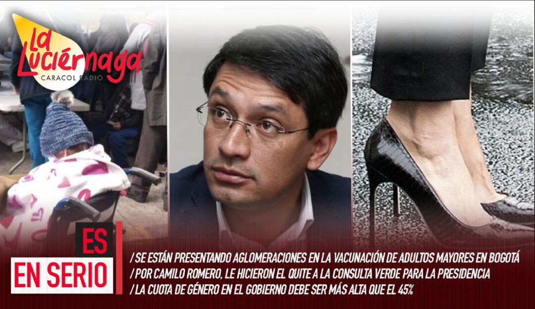 Se presentaron aglomeraciones en vacunación de adultos mayores en Bogotá