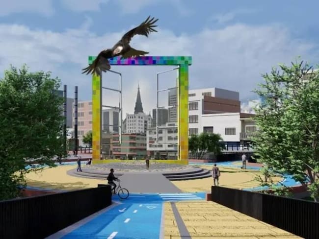 Foto de diseños del Bulevar de la 19 de Manizales