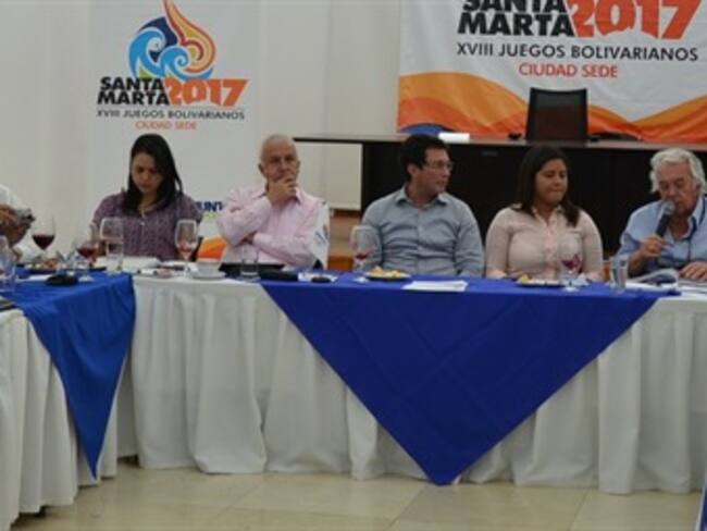 Inspeccionan avances de la organización los Juegos Bolivarianos 2017