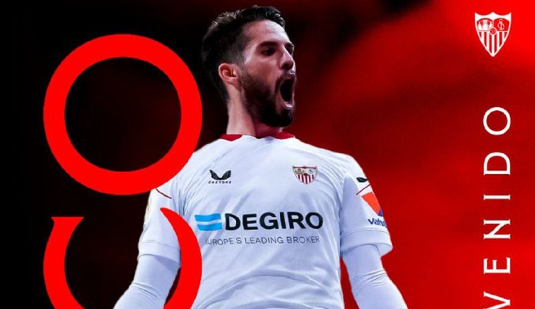 Isco se suma al equipo tras marcharse libre del Real Madrid.