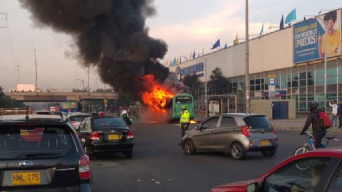 Gran congestión vehicular en la calle 80 por diferentes accidentes
