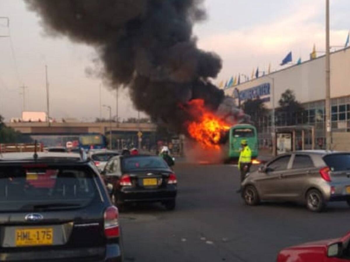 Gran congestión vehicular en la calle 80 por diferentes accidentes