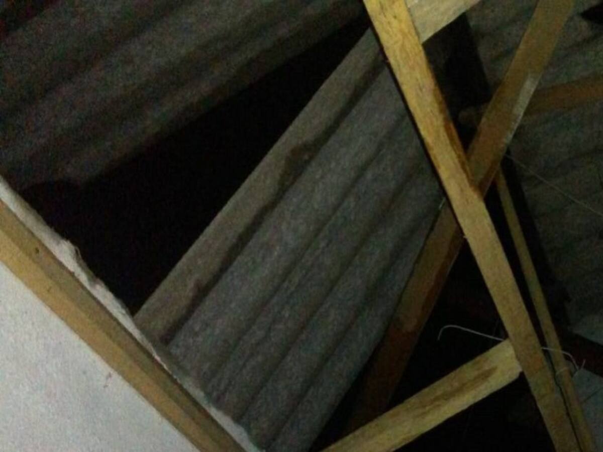 Más 300 viviendas afectadas por fuertes vientos en el Atlántico