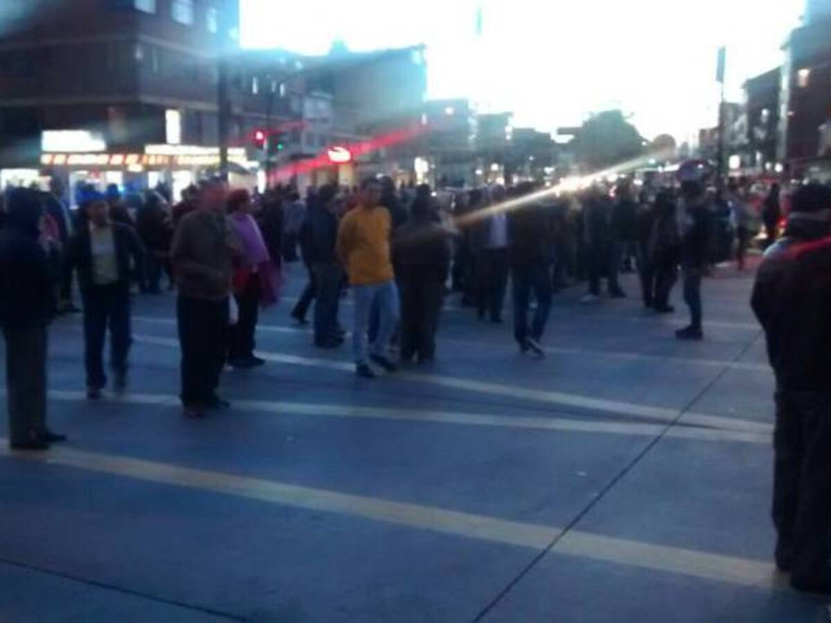 Continúan las protestas solicitando la reubicación de habitantes de la calle