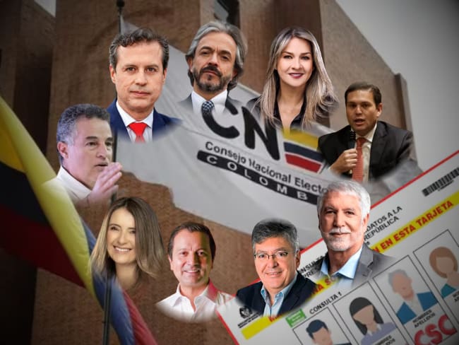 Los candidatos por la gran consulta en Caracol Radio