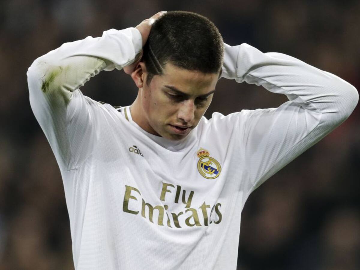 James nuevamente fuera de convocatoria por un golpe en la cadera