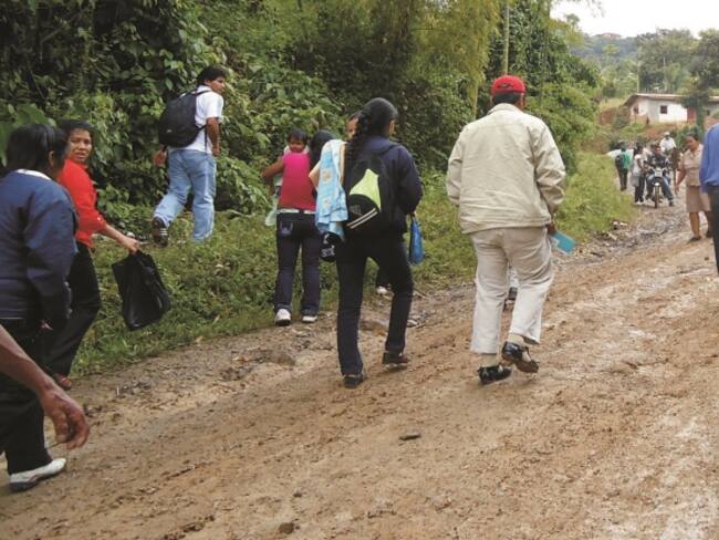 No hay zona de concentración en Caldono, Cauca