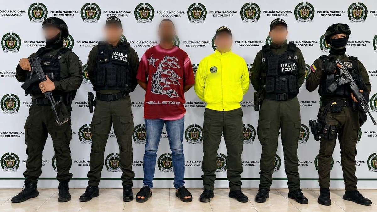 Capturan a alias ‘Amaranto’, señalado de coordinar ataques contra la Fuerza Pública en Córdoba