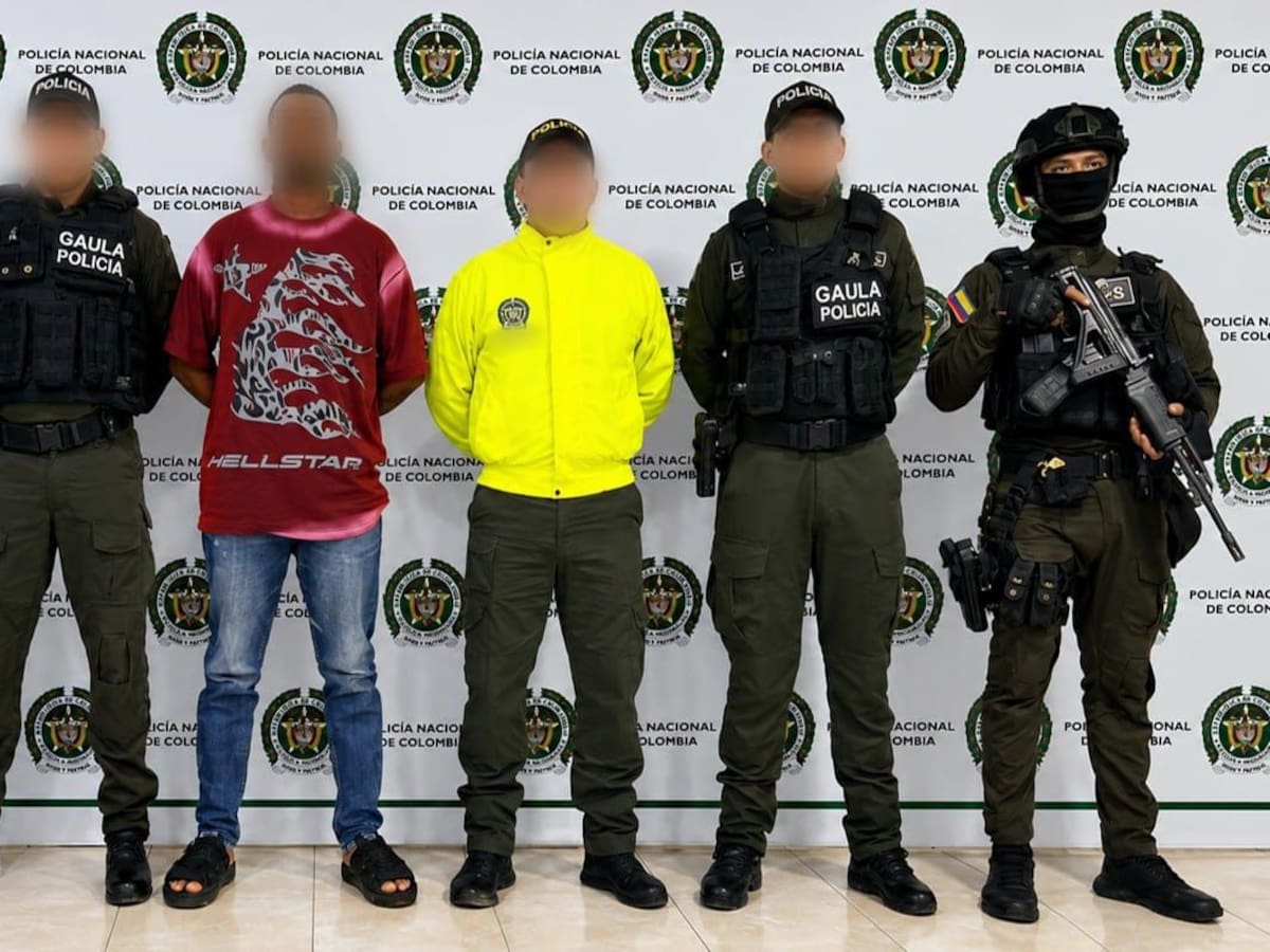 Capturan a alias ‘Amaranto’, señalado de coordinar ataques contra la Fuerza Pública en Córdoba