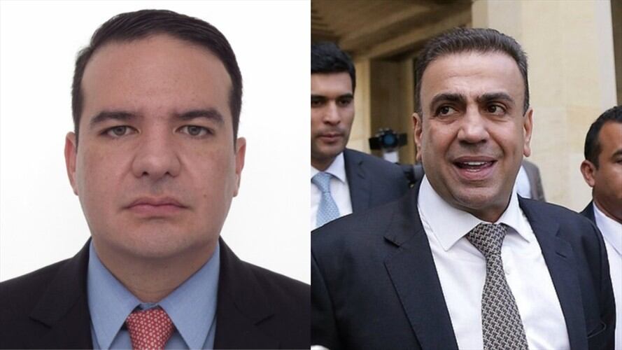 Eduardo José Tous de la Ossa y Musa Besaile. Foto: camara.gov.co y Colprensa