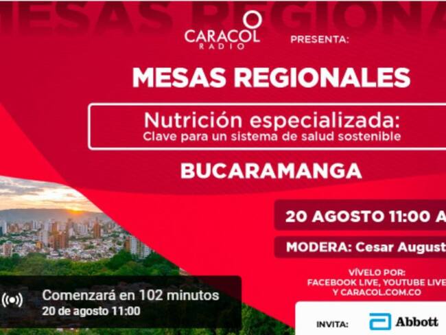 Caracol Radio lidera foro sobre nutrición y salud
