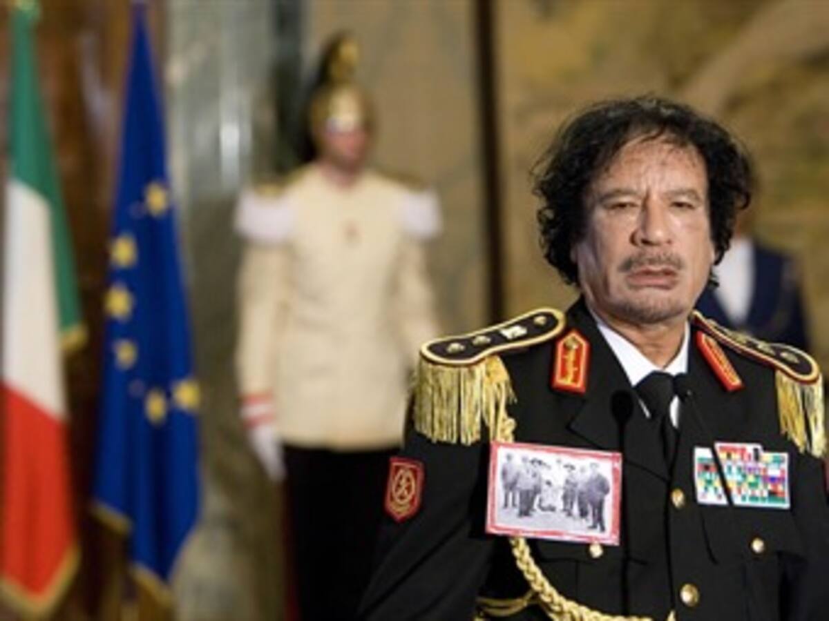 El Gobierno de EE.UU. aumenta la presión contra Gadafi