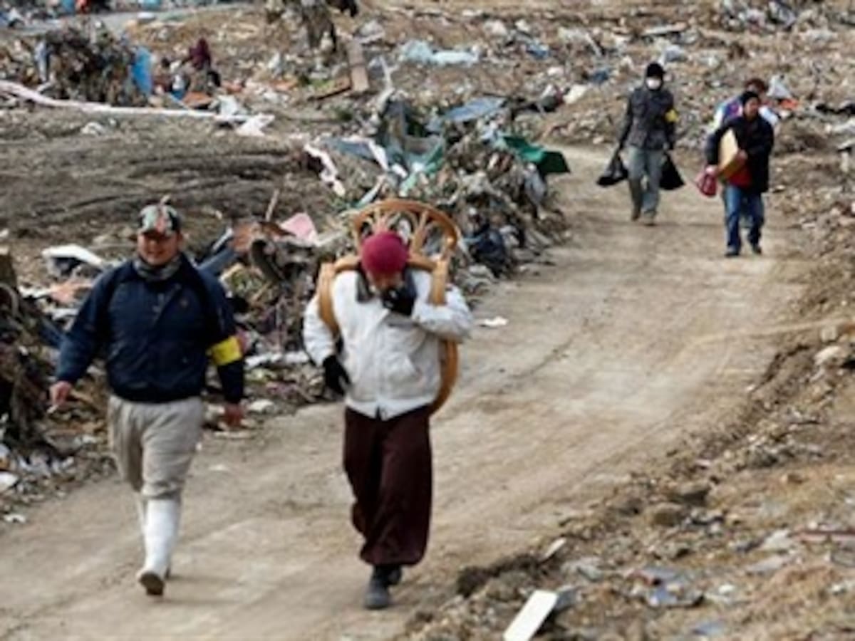 Más de 25.000 muertos y desaparecidos en el sismo de Japón, según la policía