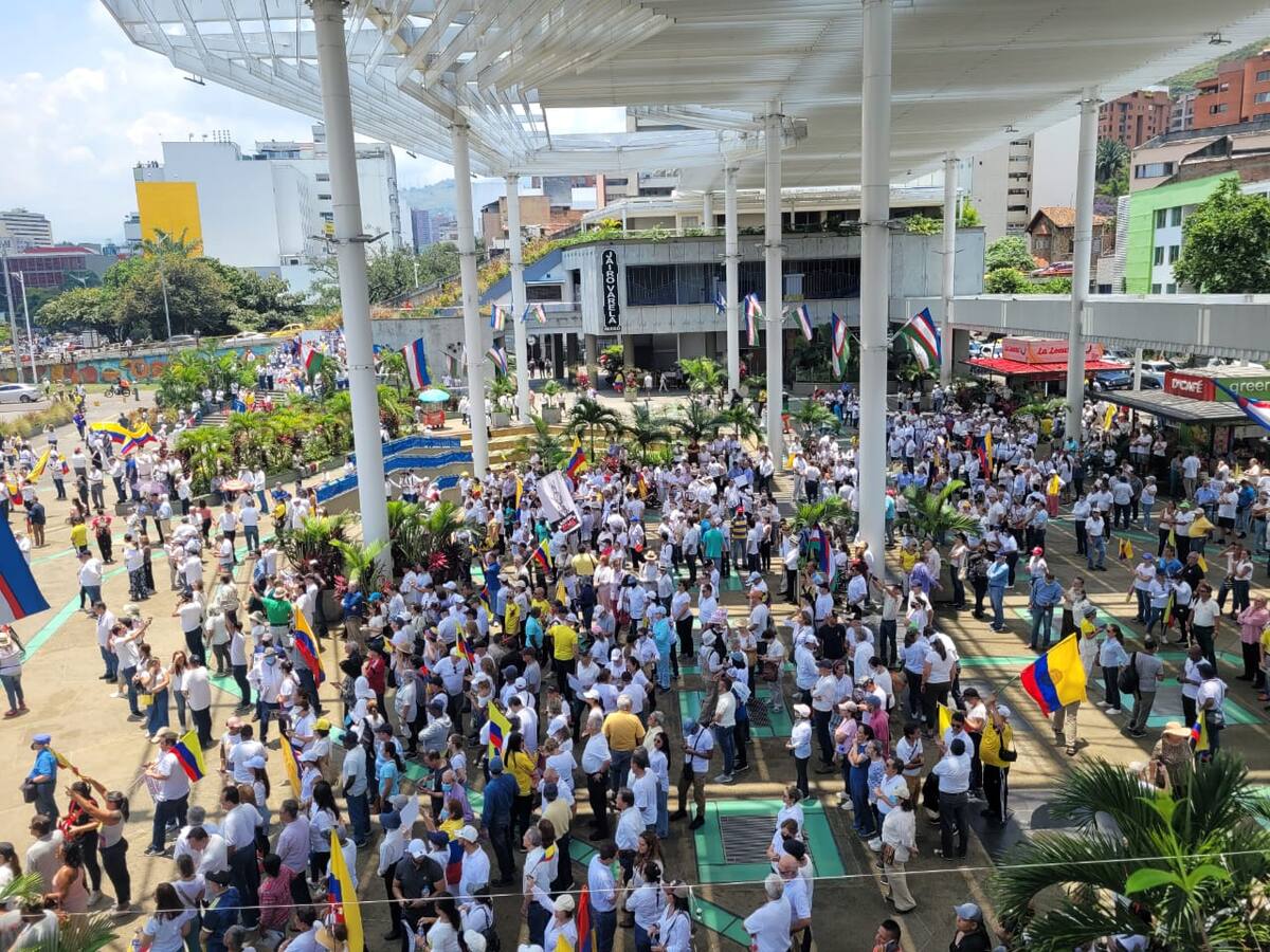Marcha 26S: así fue la marcha contra reformas del Gobierno Petro en Cali