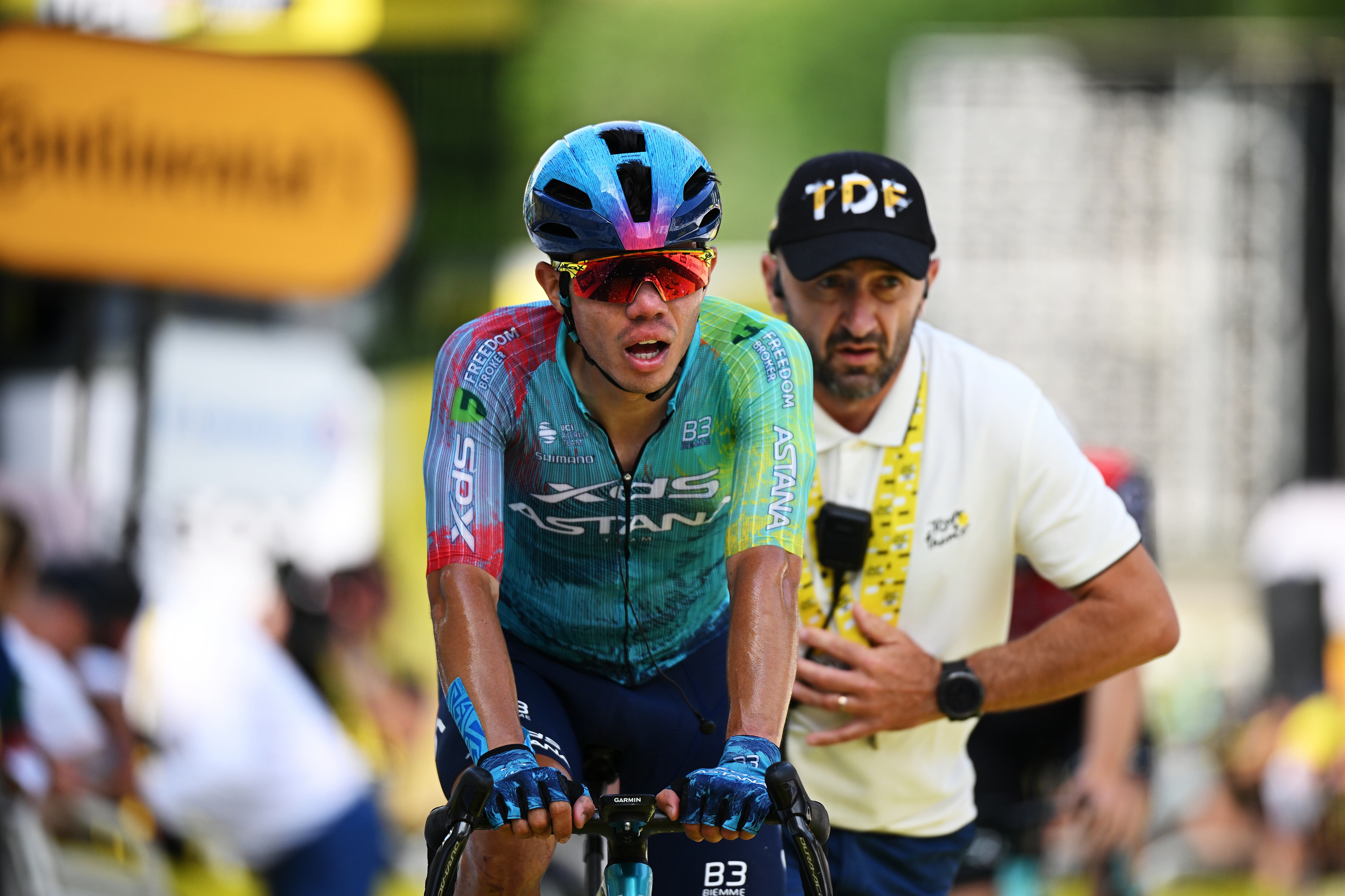 Sergio Higuita, ciclista colombiano del Astana. (Photo by Dario Belingheri/Getty Images)