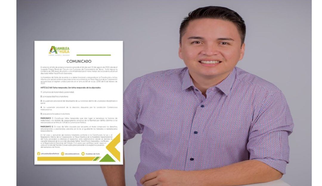 El diputado fue el segundo de mayor votación en la lista conservadora a la Asamblea de este departamento. 