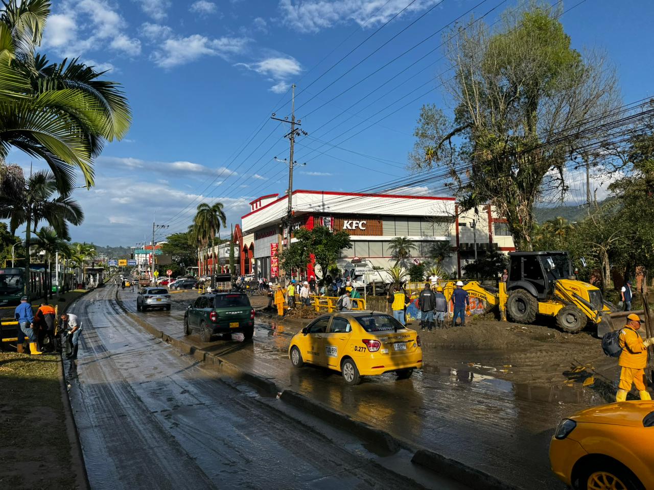 Foto: Emergencia en Dosquebradas por las intensas lluvias - Alcaldía de Dosquebradas.