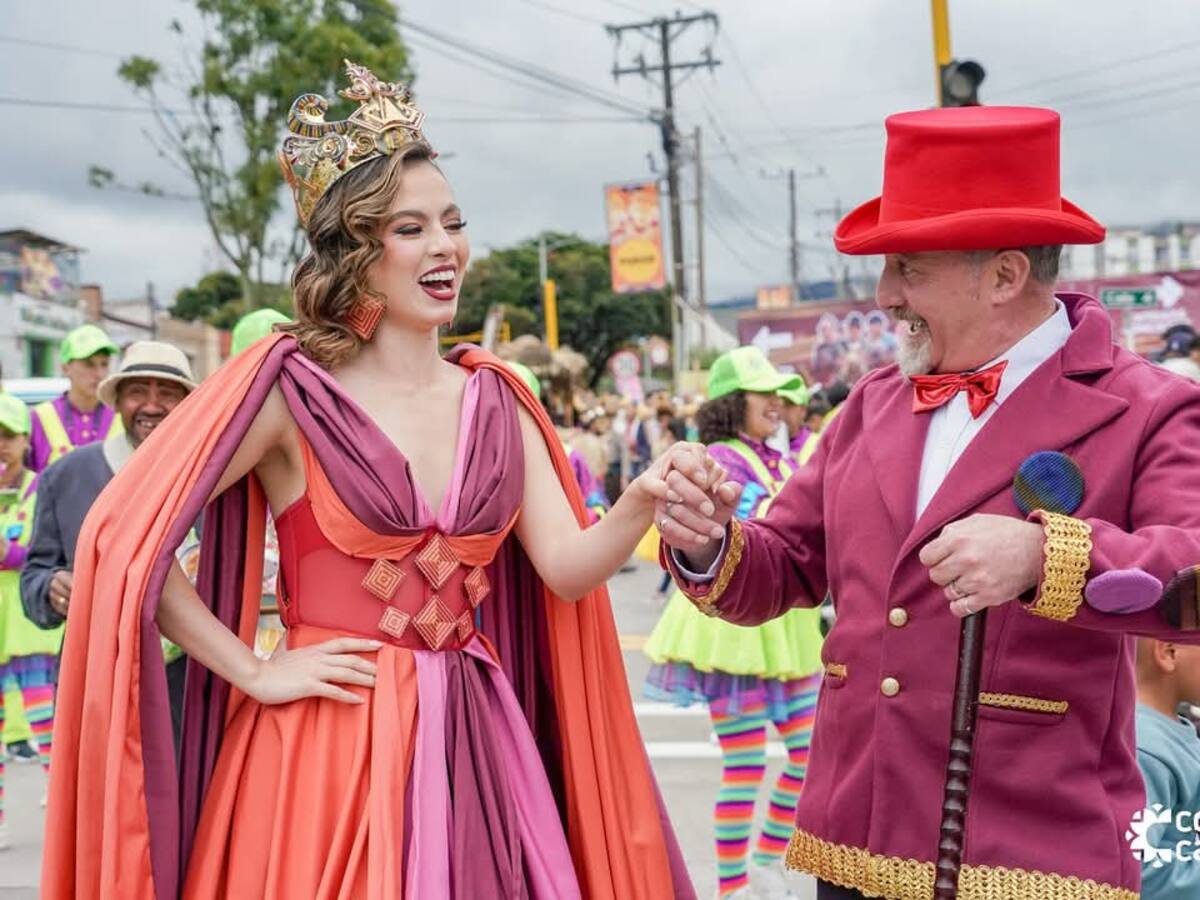 La Familia Castañeda se tomó la senda del Carnaval de Negros y Blancos de Pasto
