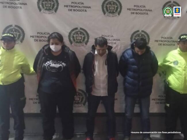 Banda criminal 'Los Pillos'. Cortesía: Fiscalía General de la Nación.