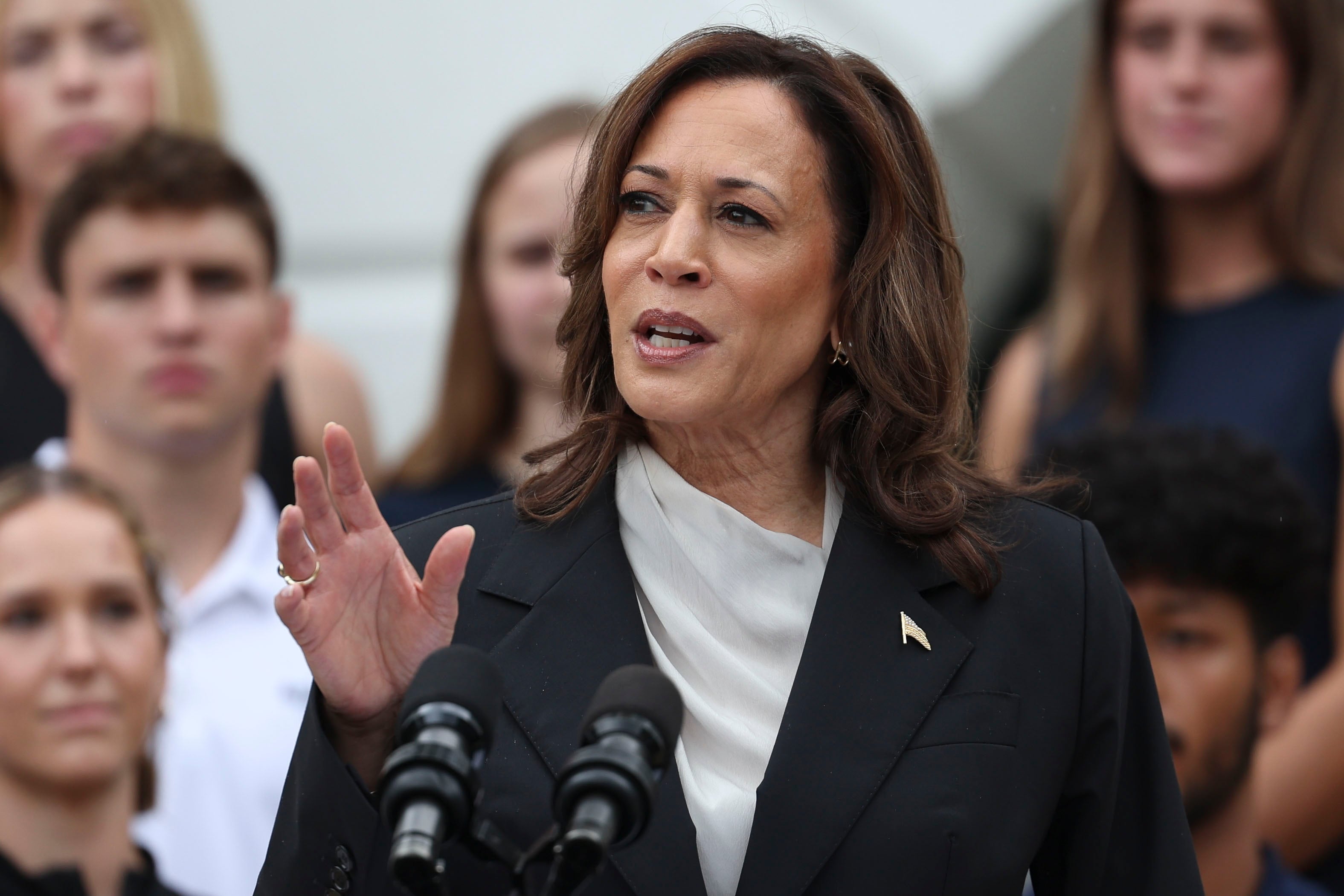 La vicepresidente de los Estados Unidos, Kamala Harris espera ser la nominada oficial por el partido demócrata. ( Foto: EFE )
