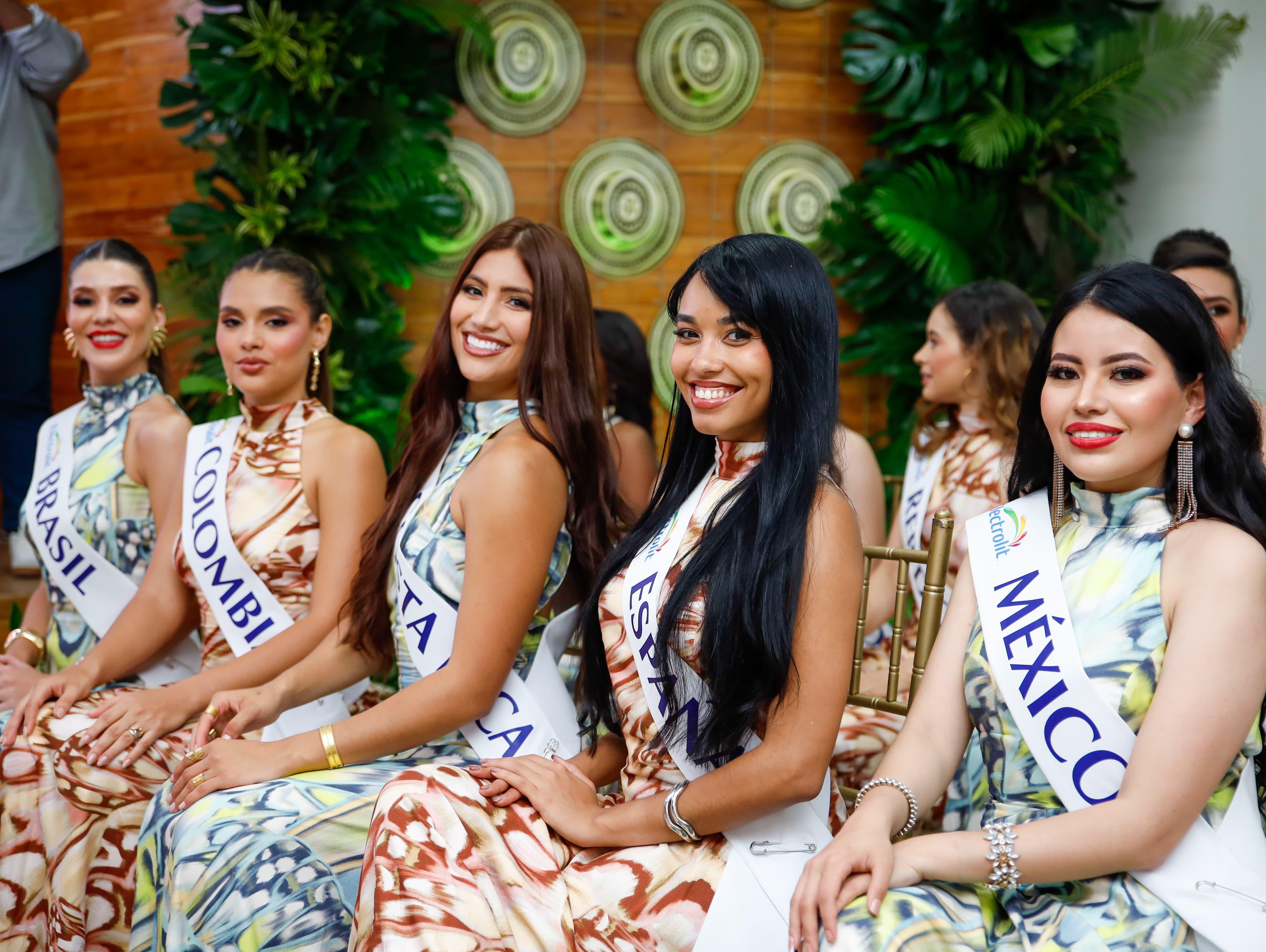 Candidatas al Reinado Nacional e Internacional de la Ganadería 2025.