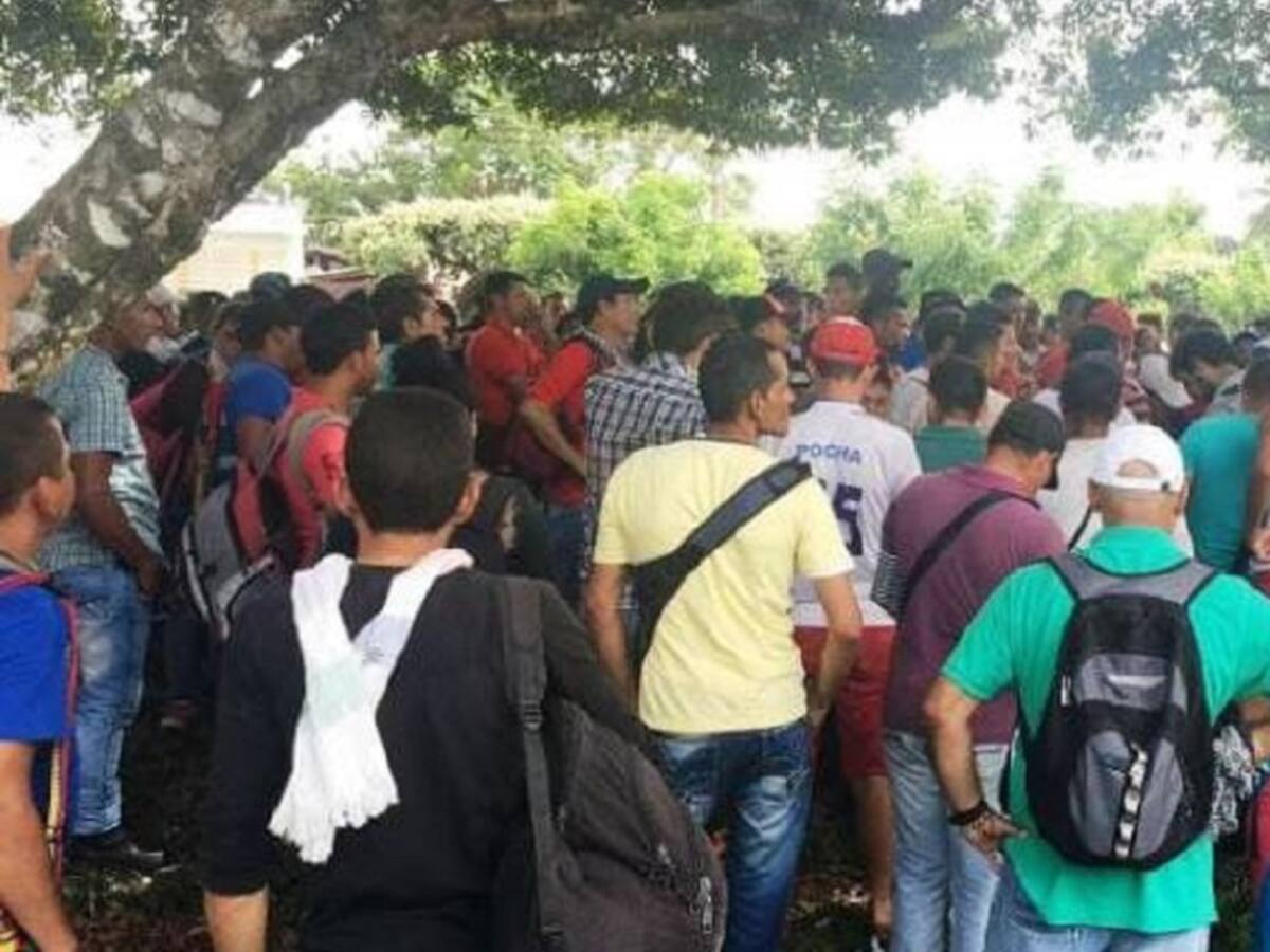 Comunidades del Catatumbo marchan contra la violencia en Tibú