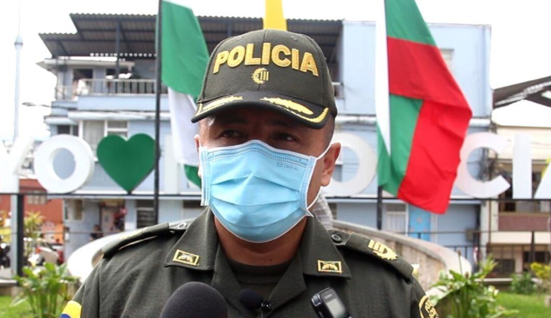Foto: Enviada por la Policía Metropolitana de Manizales.
