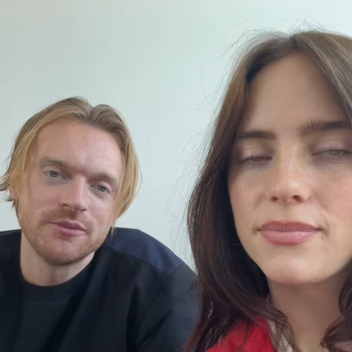 Billie Eilish y su hermano Finneas compartieron por quien van a votar