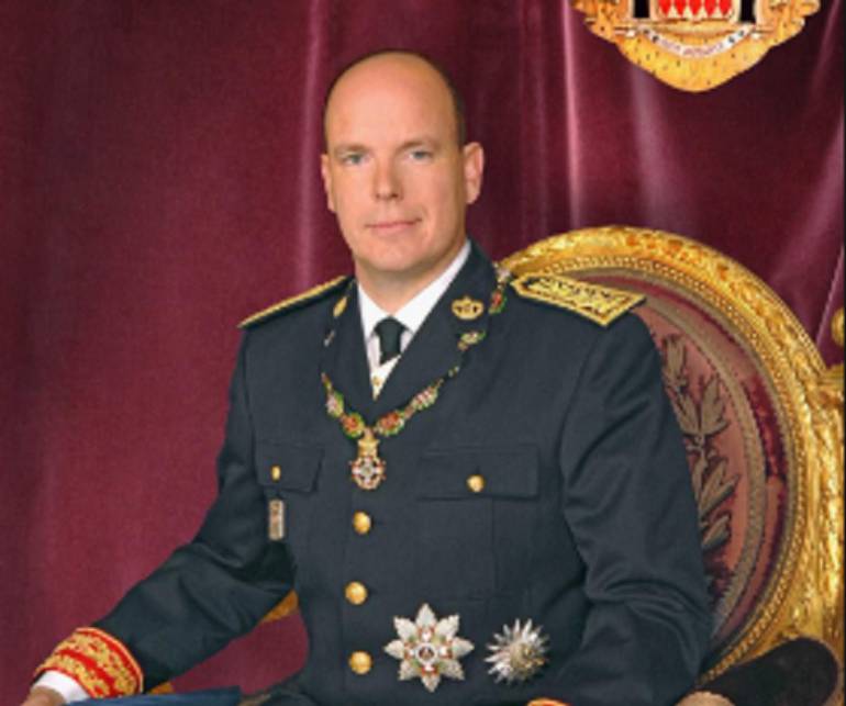 Príncipe Alberto II de Mónaco. 