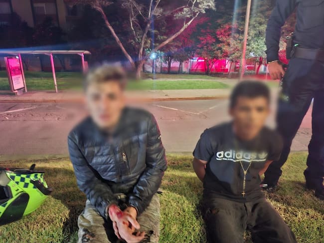 Capturados tras robar y agredir a un ciudadano en el barrio El