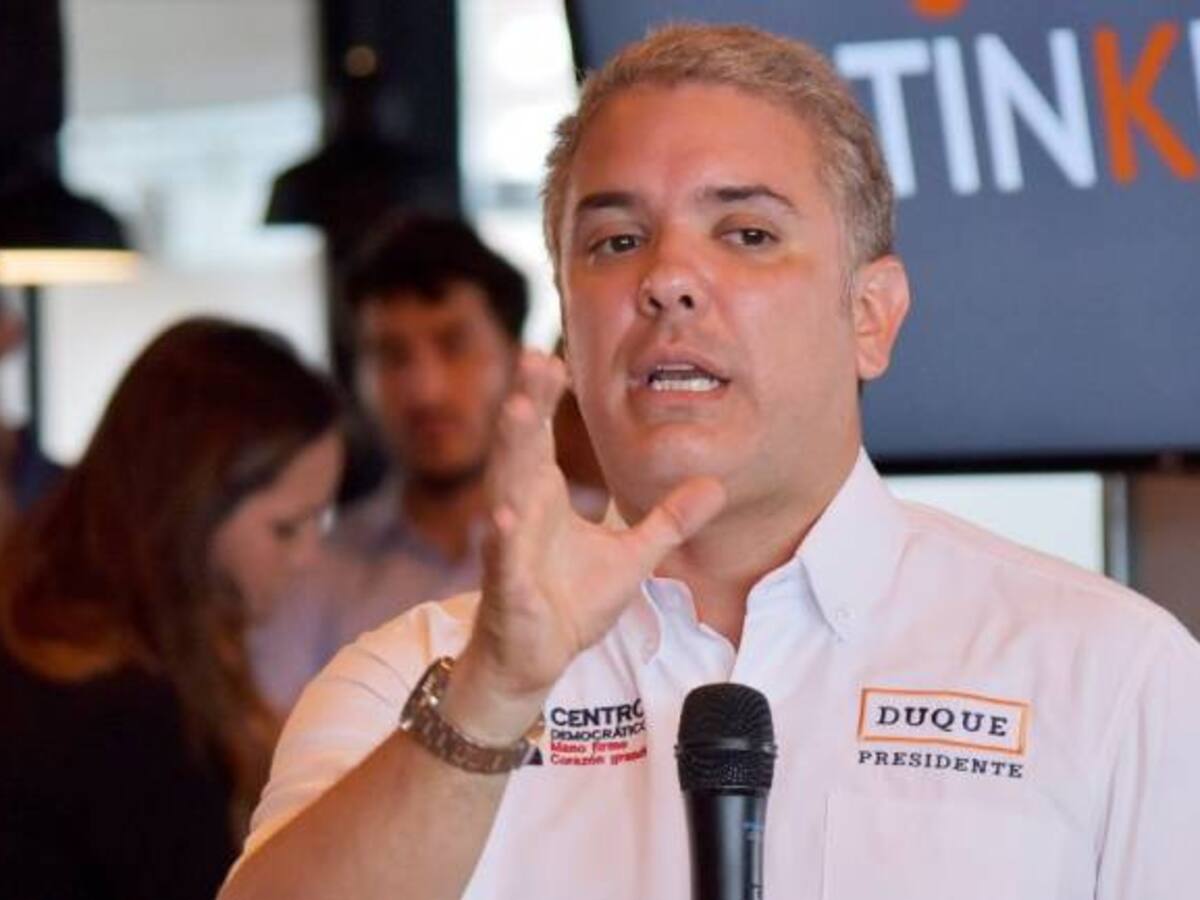 Consejo gremial anuncia su respaldo a Iván Duque