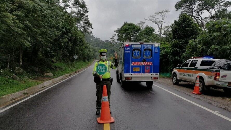 Autoridades en Norte de Santander reportan reducción en la accidentalidad / Foto: Cortesía
