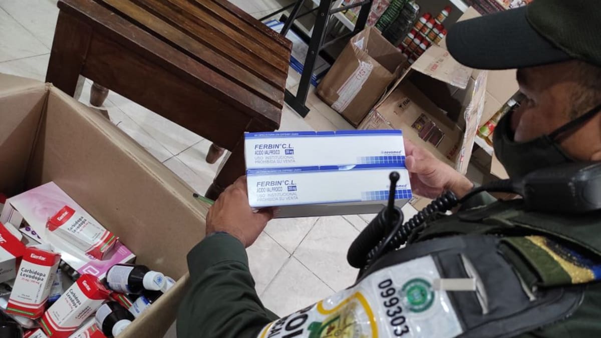 Confiscan en Santa Marta 900 unidades de medicamentos de contrabando