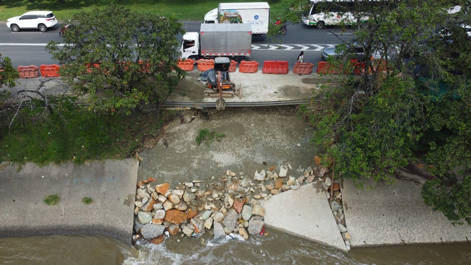 Río Medellín. Foto: Cortesía de la Alcaldía