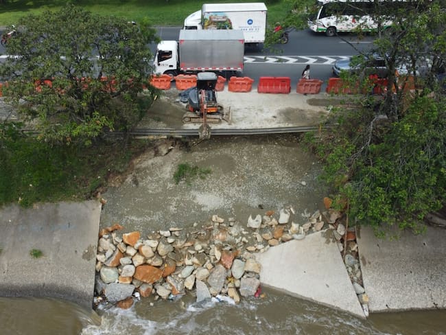 Río Medellín. Foto: Cortesía de la Alcaldía