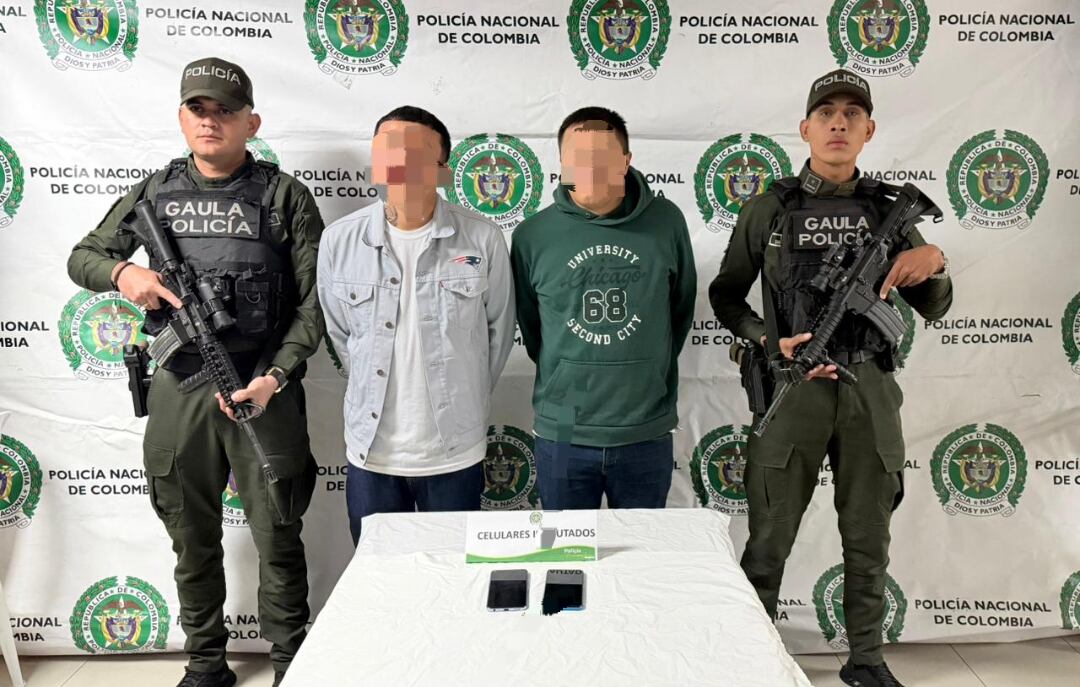 Capturaron a dos de los implicados en el secuestro de Diana Ospina, mujer que desapareció en Bogotá. Foto: Fiscalía.