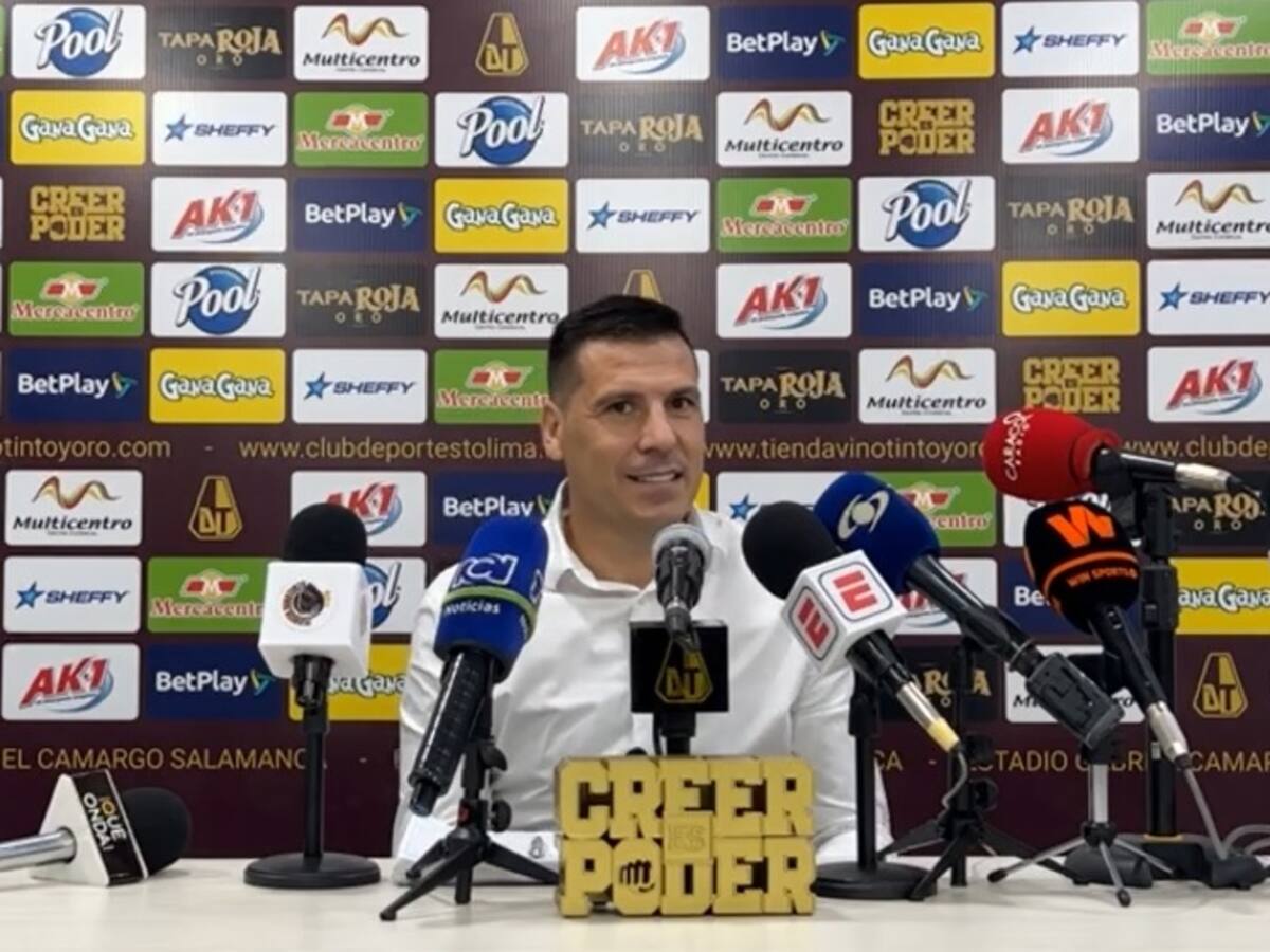 Juan Cruz Real regresa al fútbol colombiano para dirigir al Deportes Tolima