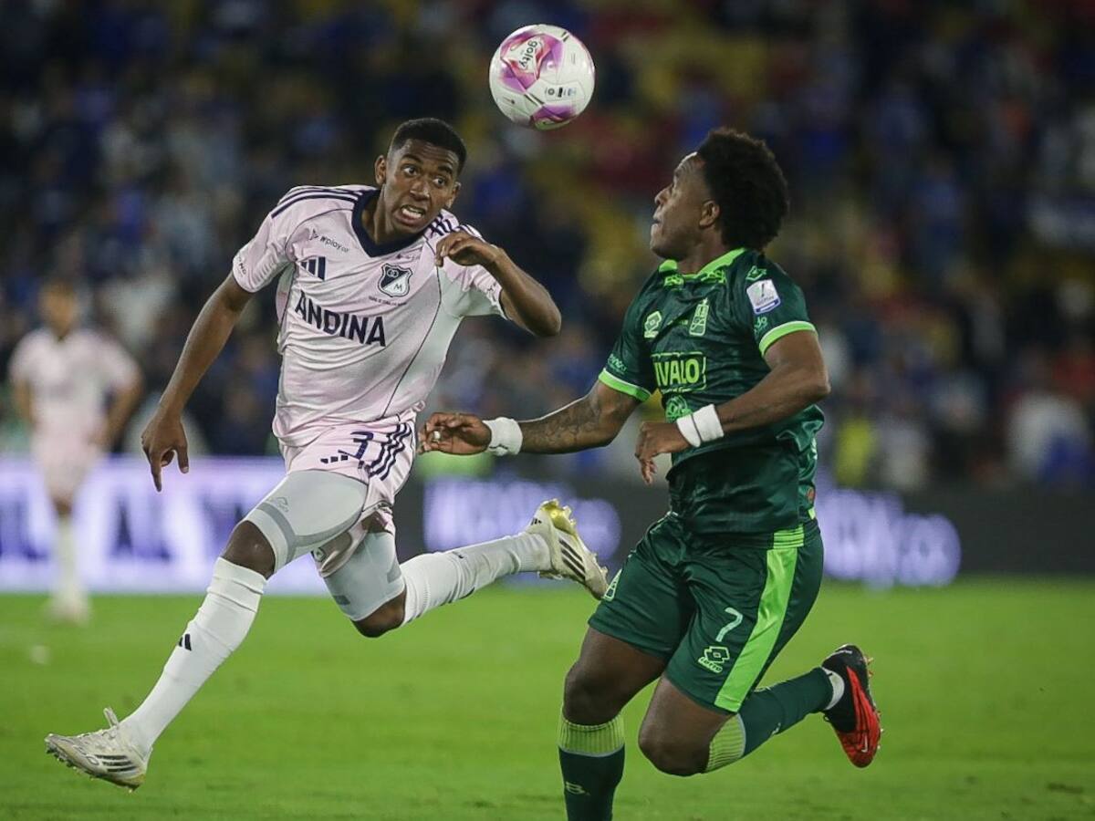 Tabla reclasificación 2025: Cupos a Libertadores y Sudamericana con empate de Millonarios