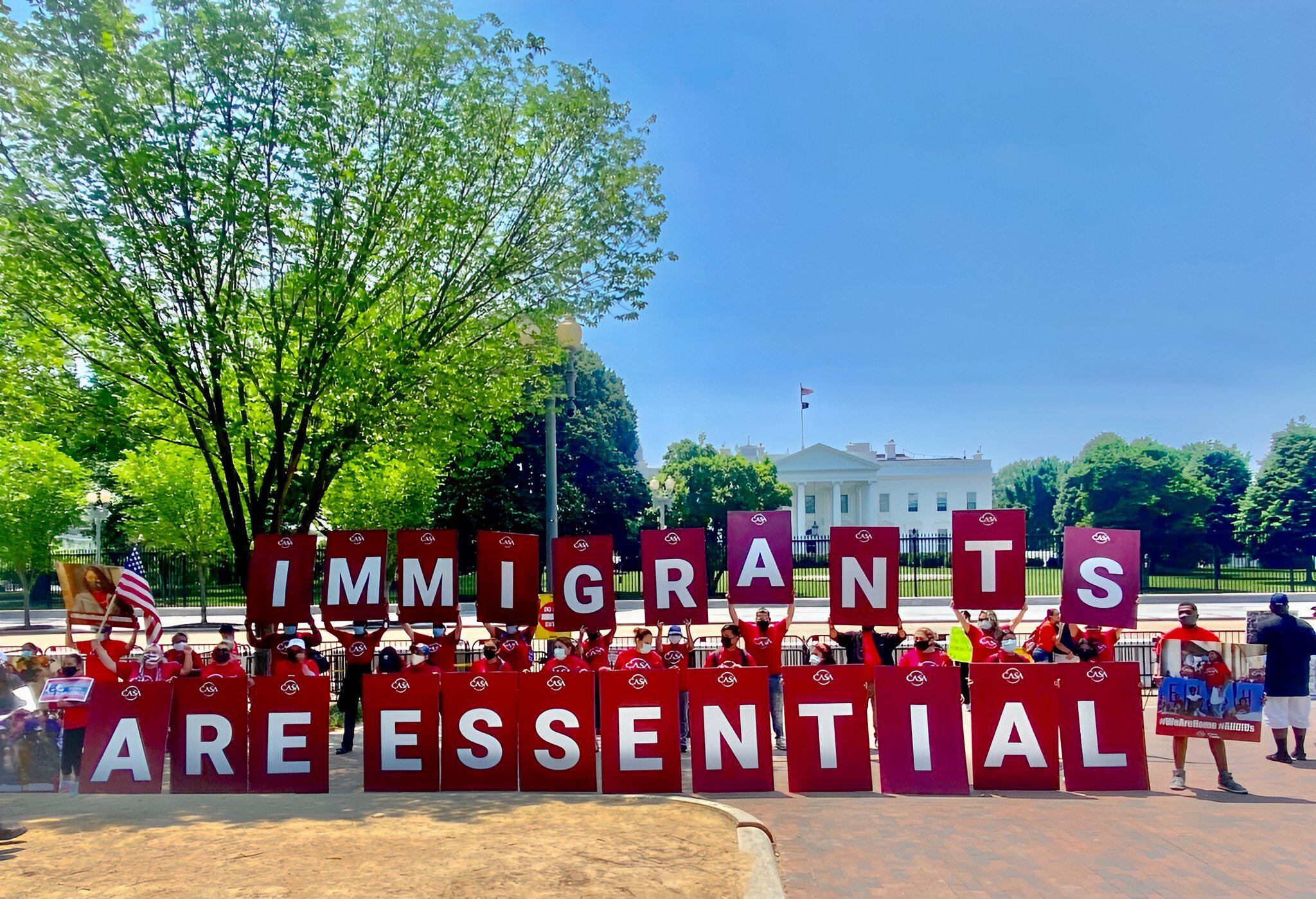 400 organizaciones en EE.UU. piden a Biden protección para los colombianos indocumentados . Foto: Center for Popular Democracy Action