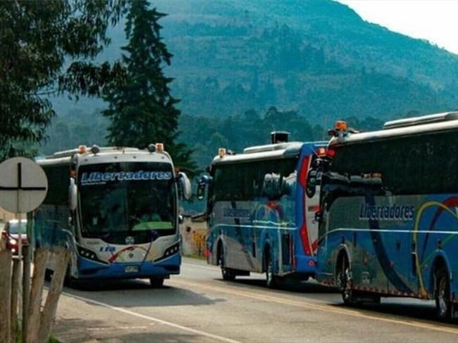 Es de recordar que el transporte de pasajeros venía funcionando entre los municipios de Tunja, Duitama, Sogamoso y Chiquinquirá.. Foto: Suministrada