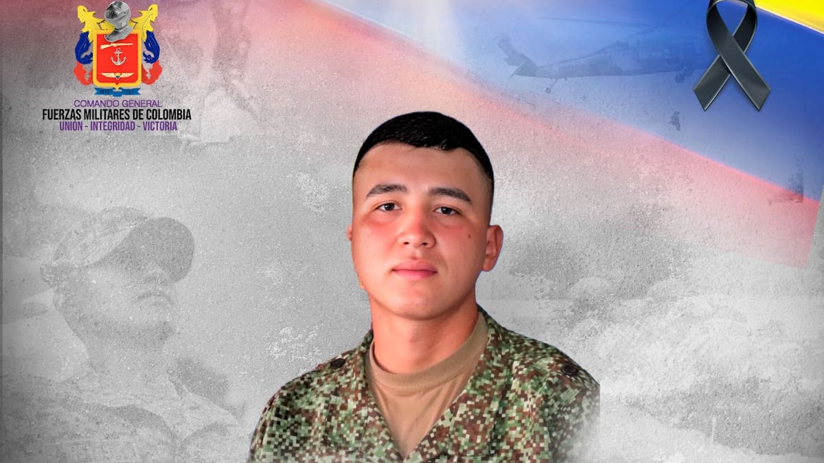 Infante de Marina fue asesinado en Girón, Santander a una semana de terminar su servicio militar