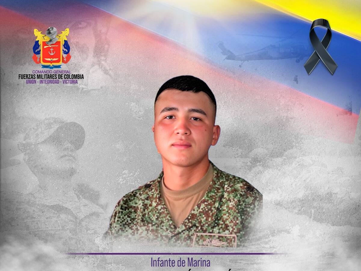 Infante de Marina fue asesinado en Girón, Santander a una semana de terminar su servicio militar