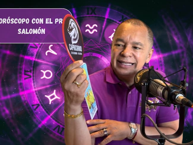 Él es el profesor Salomón, experto en la lectura del Horóscopo y el Tarot (Crédito: Profesor Salomón - Youtube) // De fondo: Imagen ilustrativa del horóscopo (Crédito: Crédito: LeArchitecto)