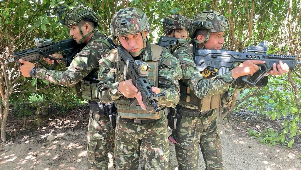 Operativos del Ejército permitieron repeler hostigamiento del ELN en Morales, Bolívar