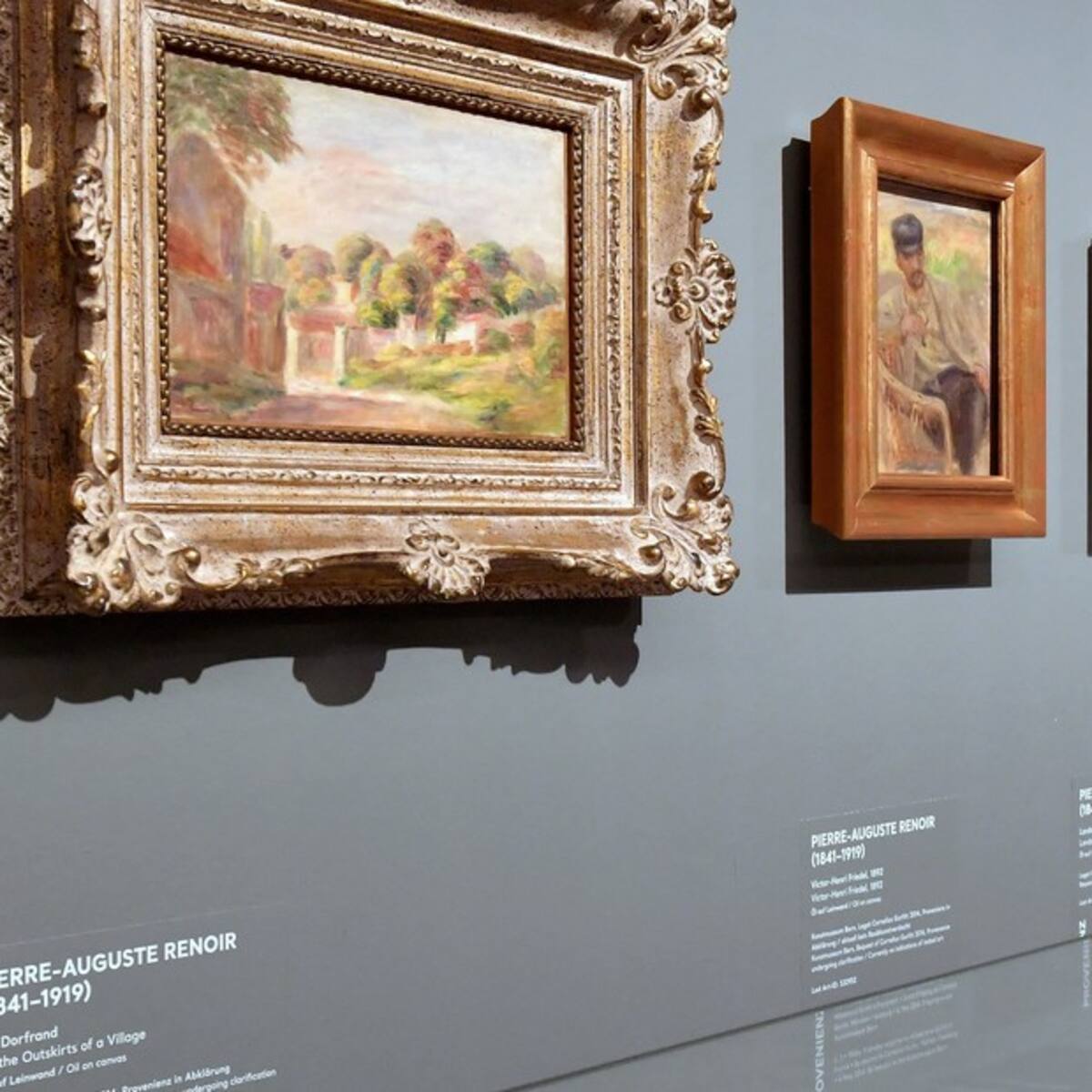 Dos ladrones robaron cuatro obras del museo Renoir en Francia